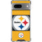 NFL Pittsburgh Steelers Zone Block Google Pixel 7a Clear Case